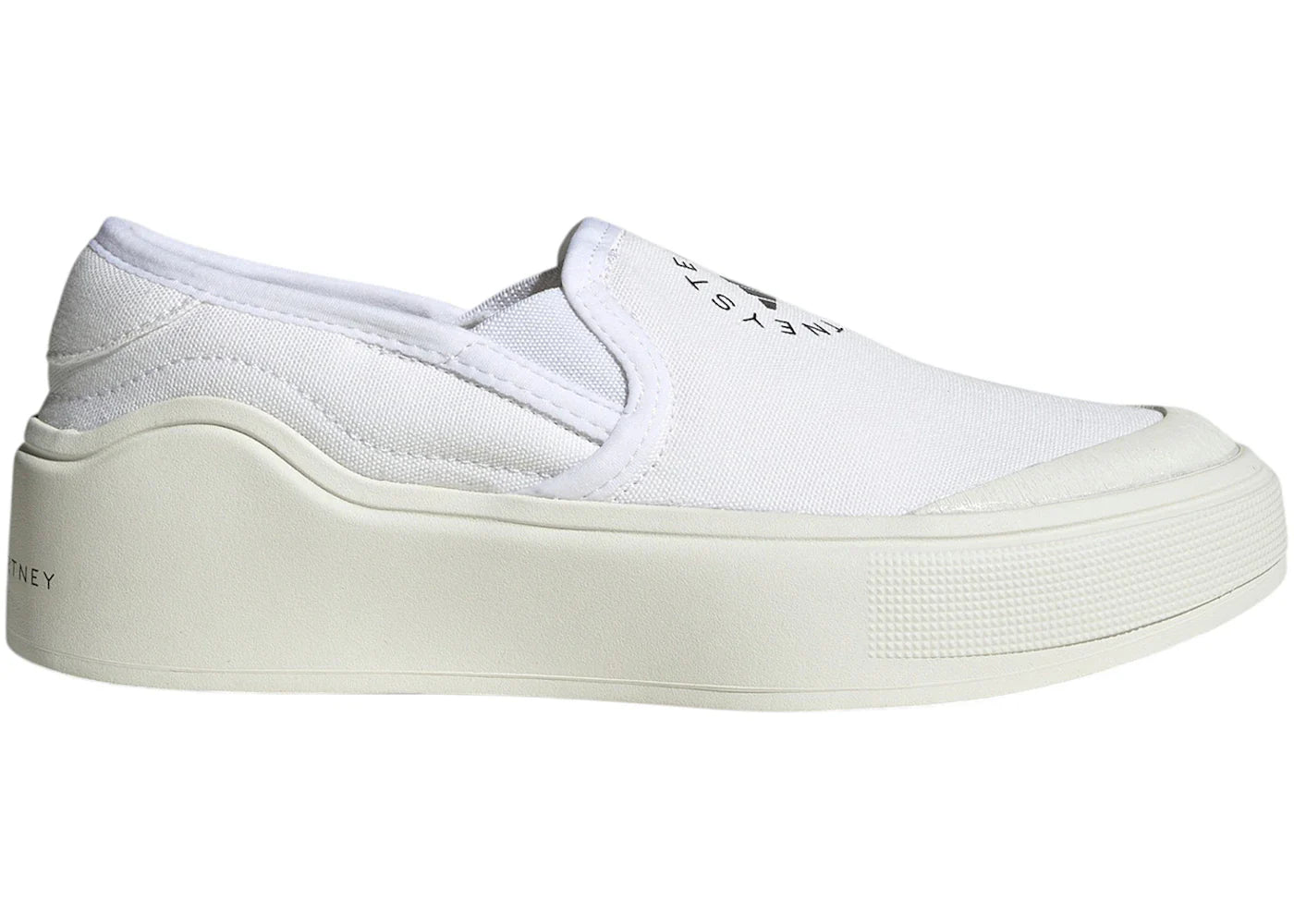 adidas Court Slip-On by Stella McCartney Cloud White Core Black