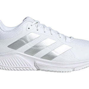 adidas Court Team Bounce 2.0 Cloud White Silver Metallic Grey (Women's)