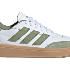 adidas Courtblock Cloud White Tent Green Gum (GS)