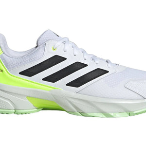 adidas Courtjam Control 3 Cloud White Core Black Lucid Lemon