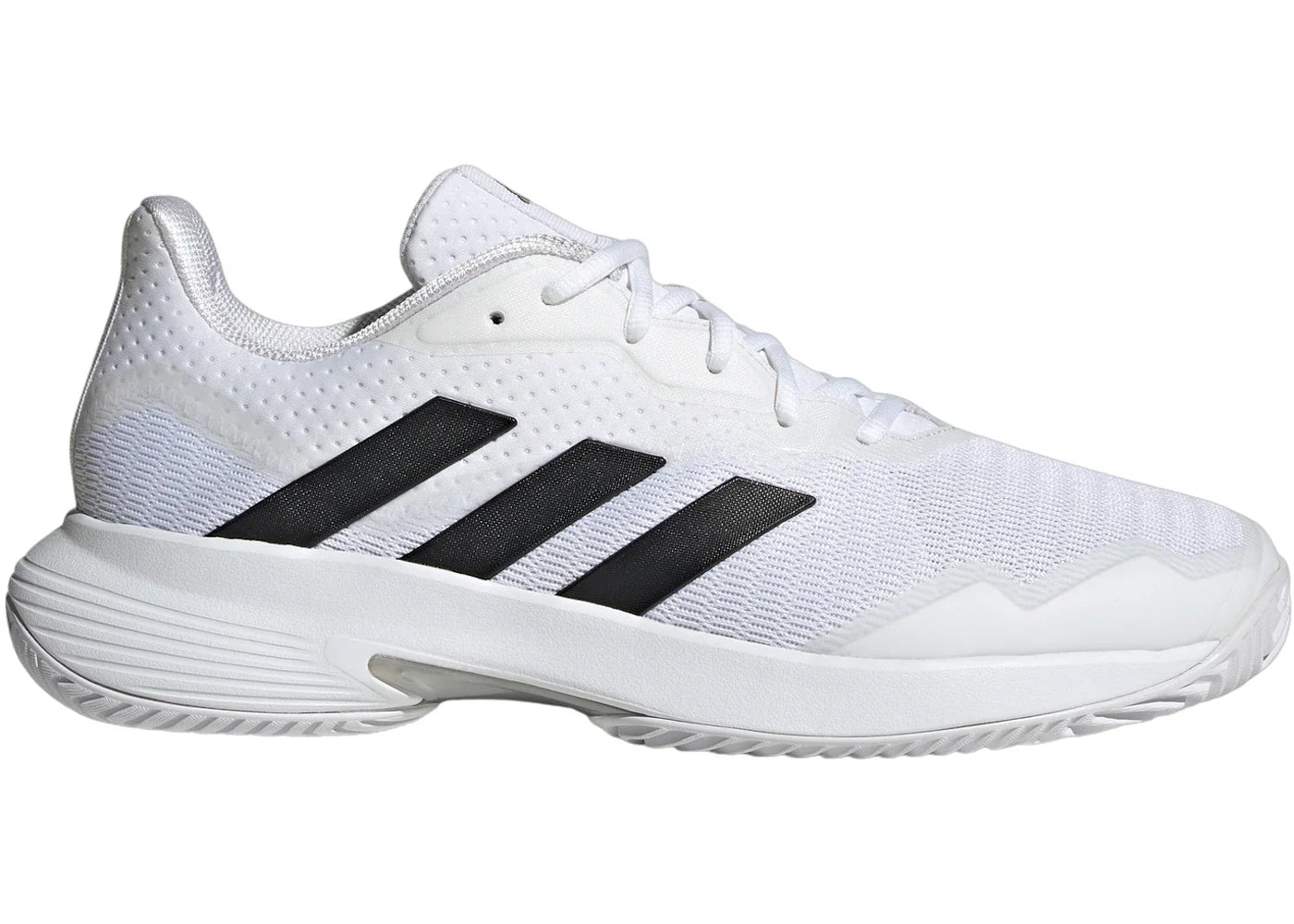 adidas Courtjam Control Cloud White Core Black Matte Silver