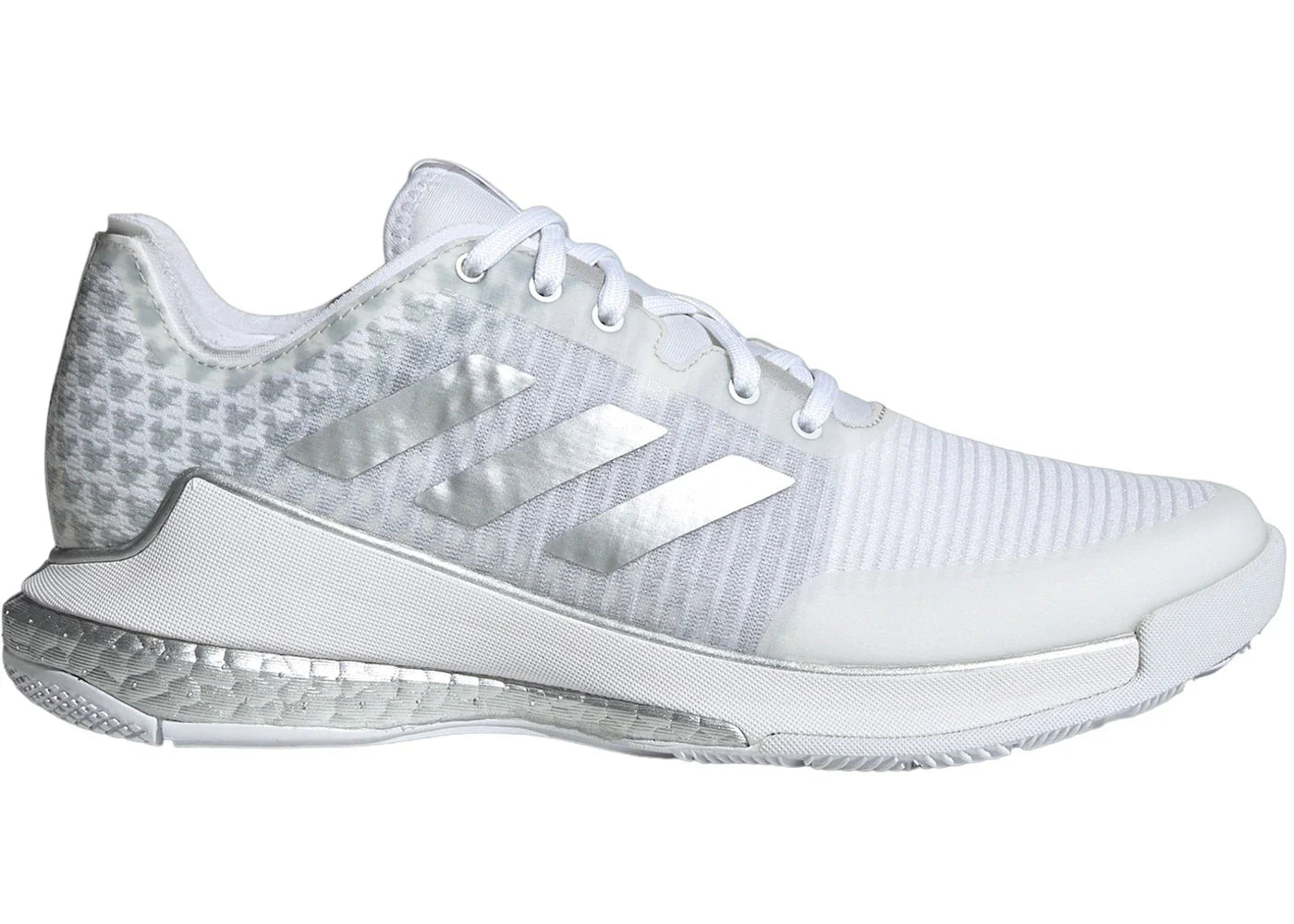 adidas Crazyflight 1.0 100 Disney Cloud White Silver Metallic Grey Two (Women's)
