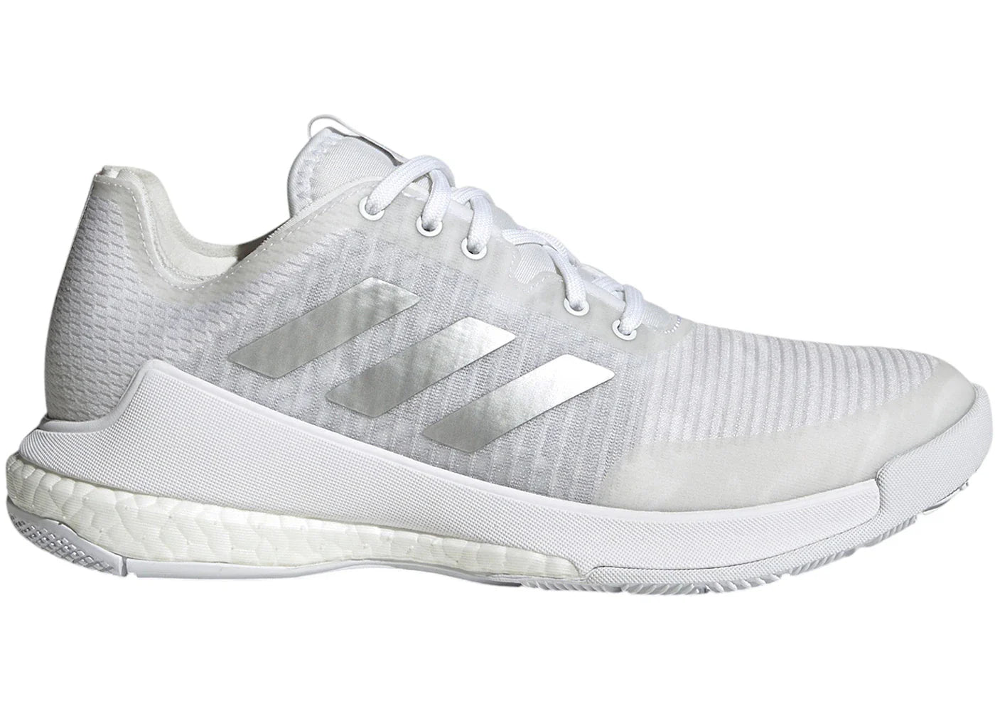 adidas Crazyflight Volleyball Cloud White Silver Metallic (Women's)