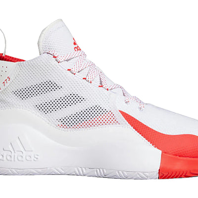 adidas D Rose 773 Cloud White Vivid Red