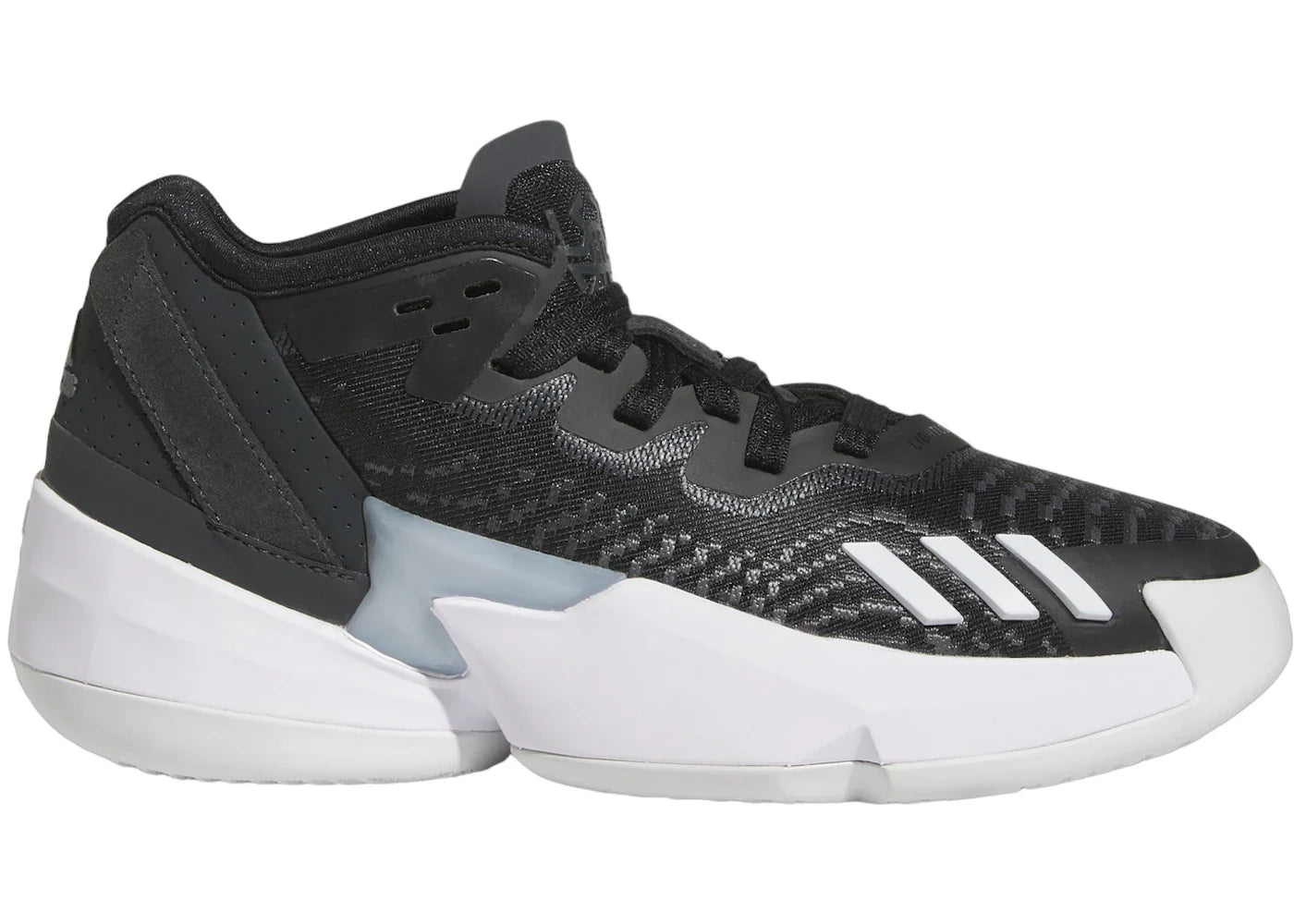adidas D.O.N. Issue #4 Core Black Cloud White Carbon (GS)