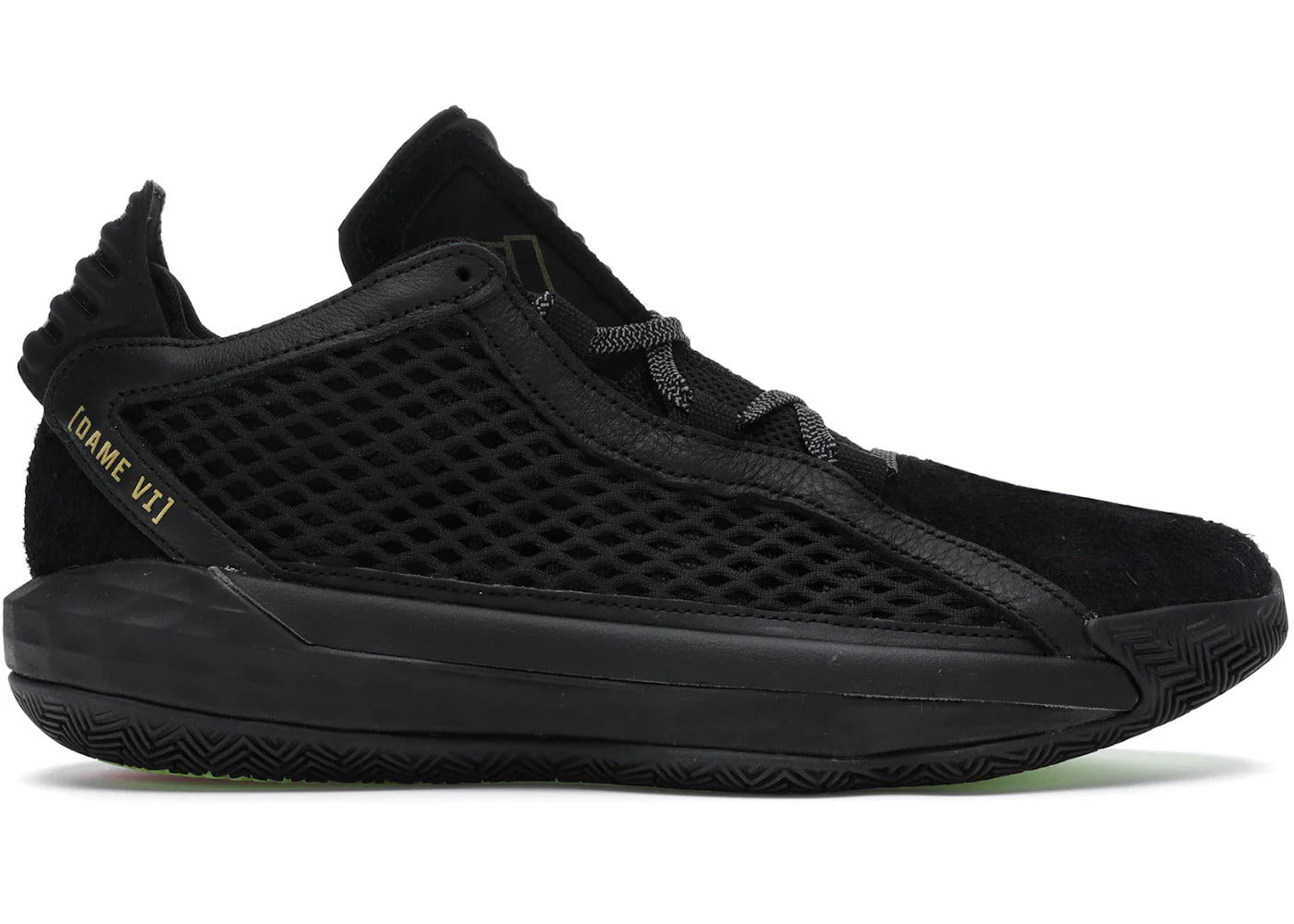 adidas Dame 6 Leather Black Gold