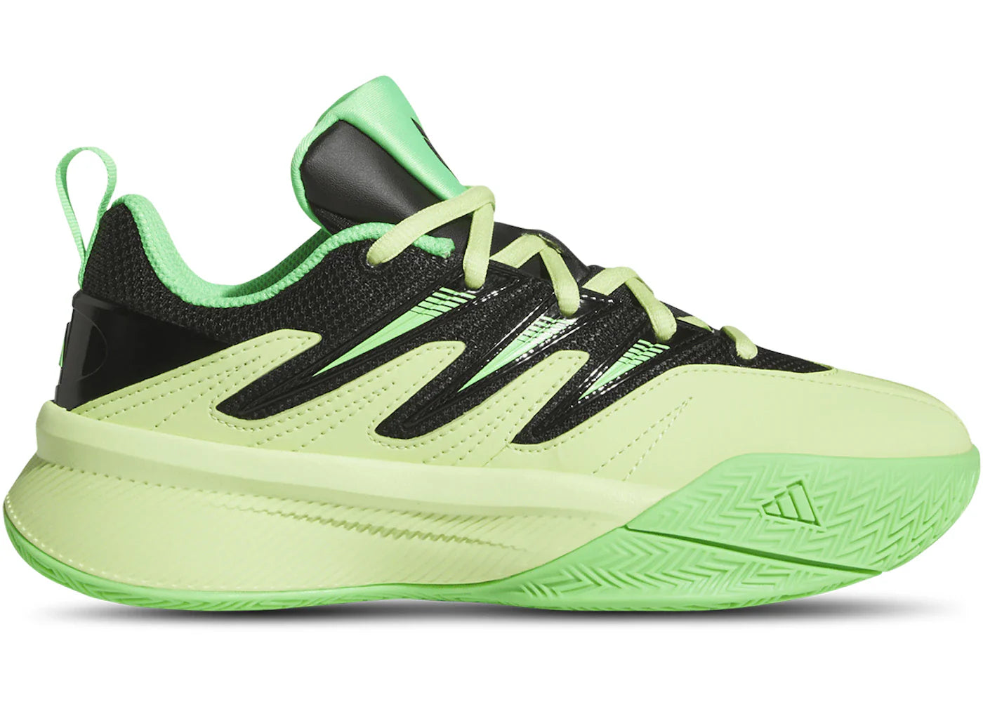 adidas Dame Certified 3 Pulse Lime Core Black Screaming Green (GS)