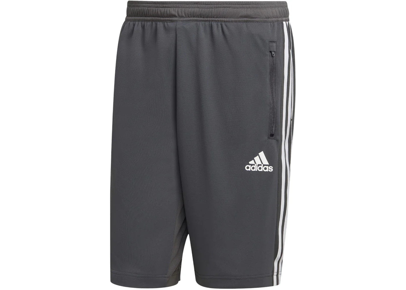 adidas Designed Move 3-Stripes Shorts Grey Six/White