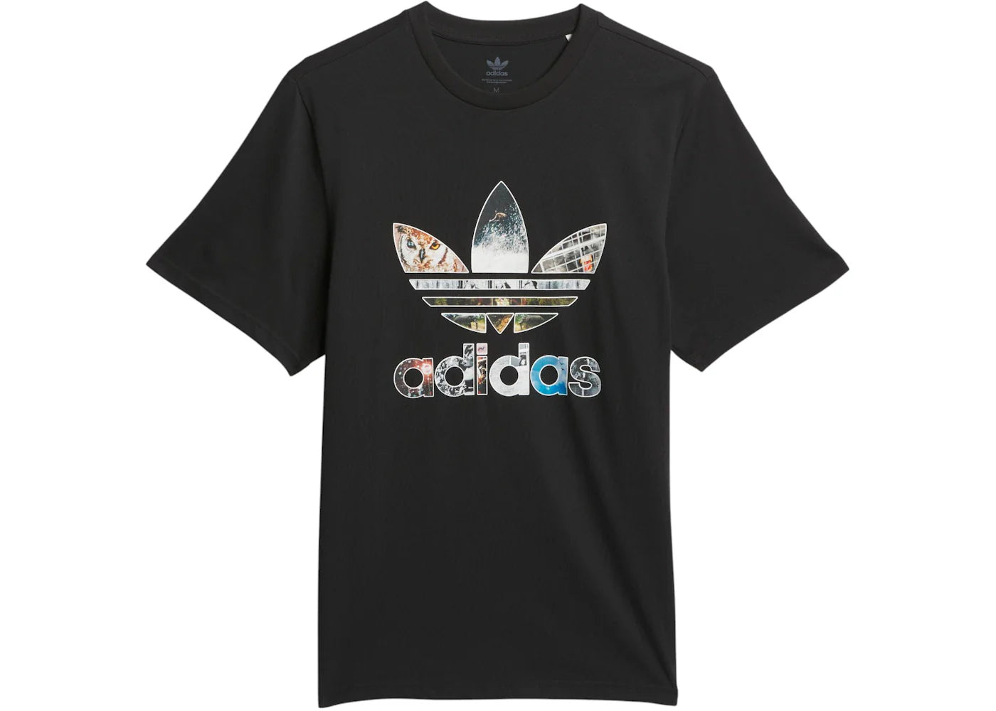 adidas Dill Trefoil Photo T-Shirt Black