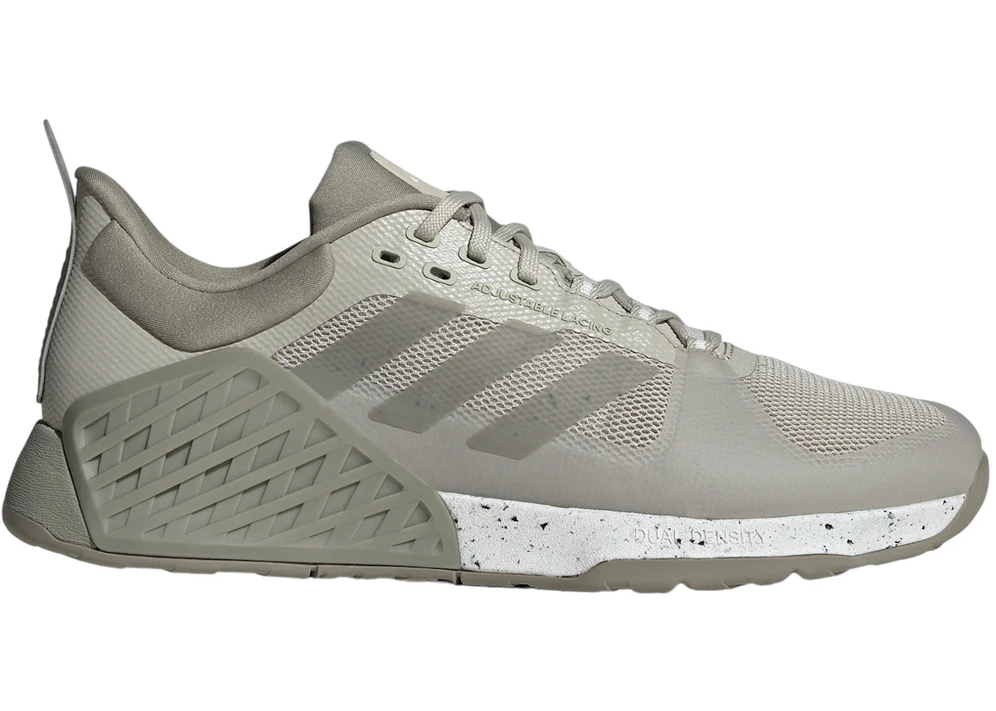 adidas Dropset 2.0 Earth Putty Grey Silver Pebble Cloud White