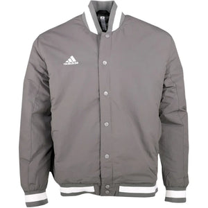 adidas Dugout Coaches Button Down Jacket White
