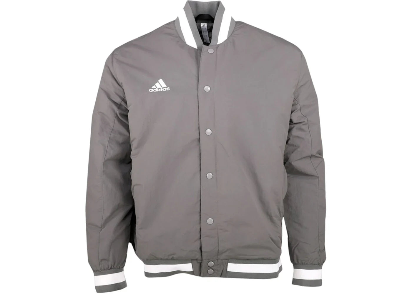 adidas Dugout Coaches Button Down Jacket White