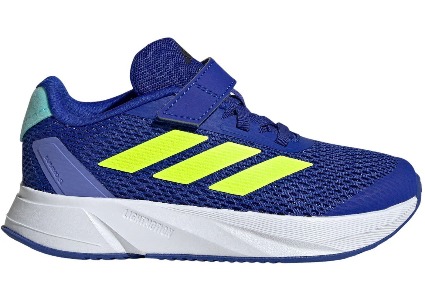 adidas Duramo SL Strap Lucid Blue Lucid Lemon Flash Aqua (GS)