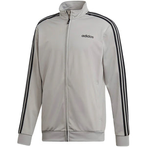 adidas Essentials 3-Stripes Tricot Track Jacket Solid Grey/Black