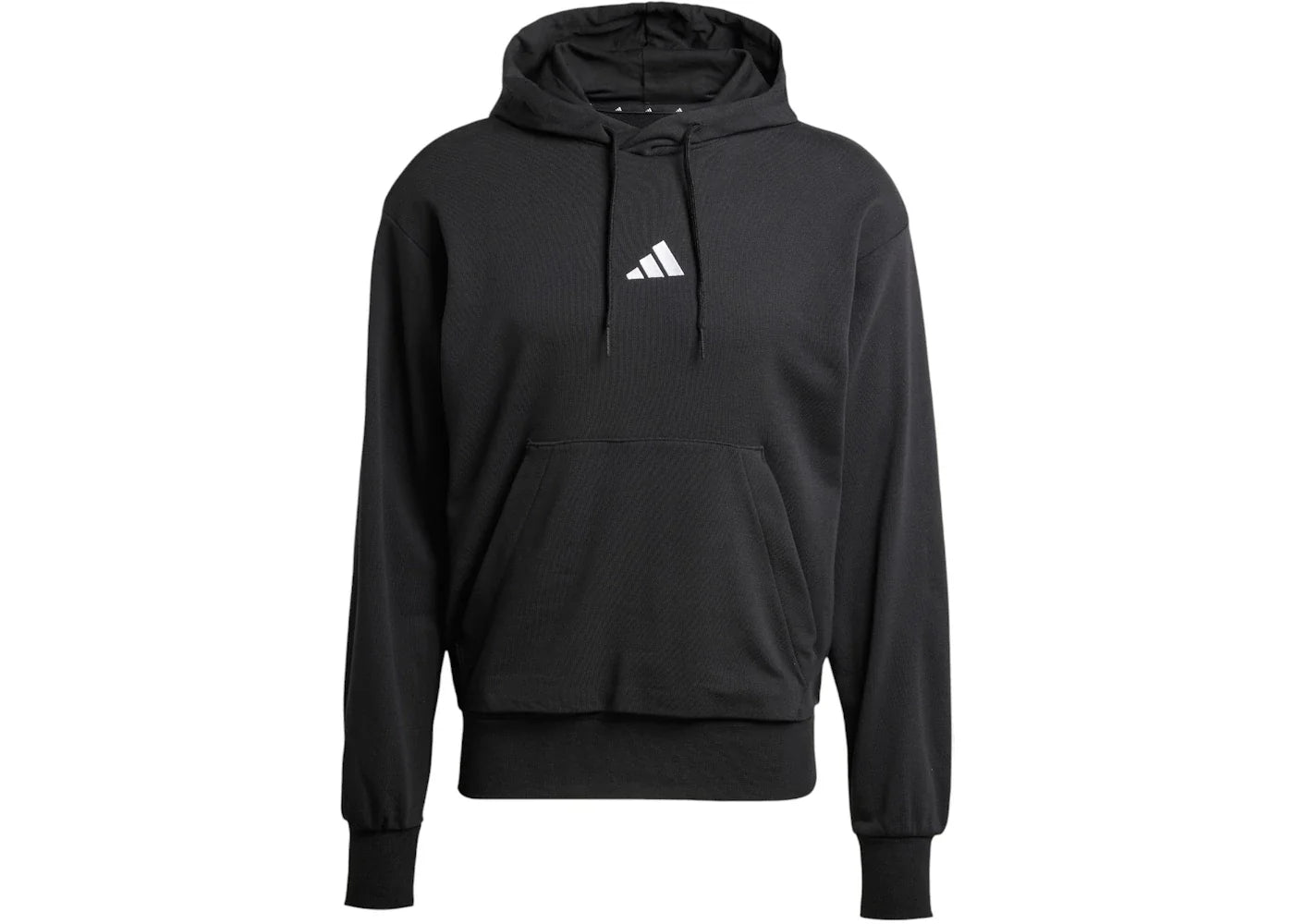 adidas Essentials Feelcozy French Terry Hoodie Black/White