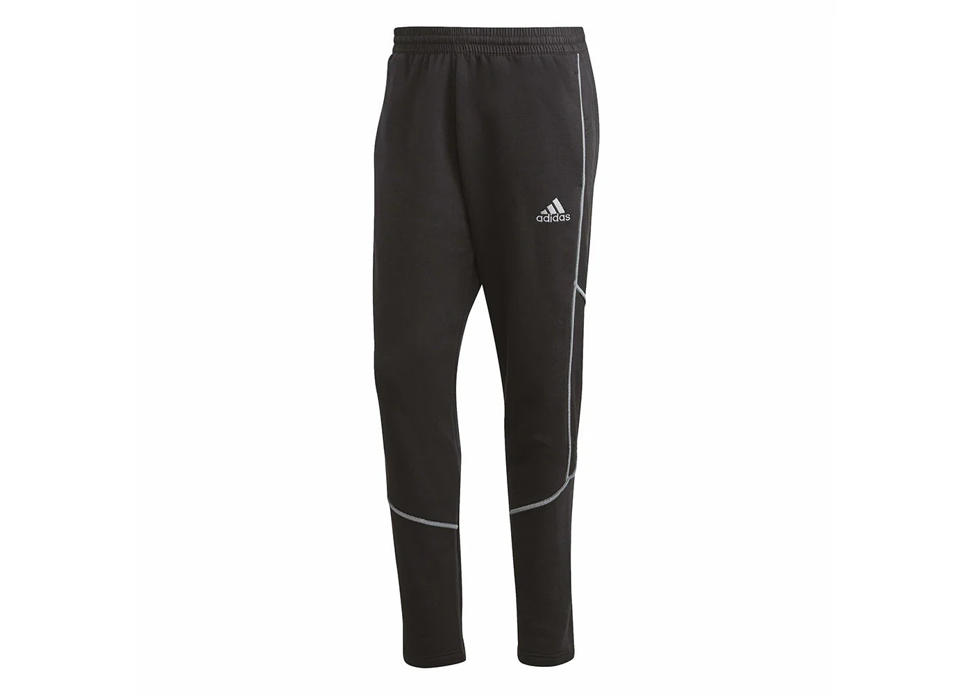 adidas Essentials Reflect-in-the-Dark Fleece Pants Black/Halo Silver