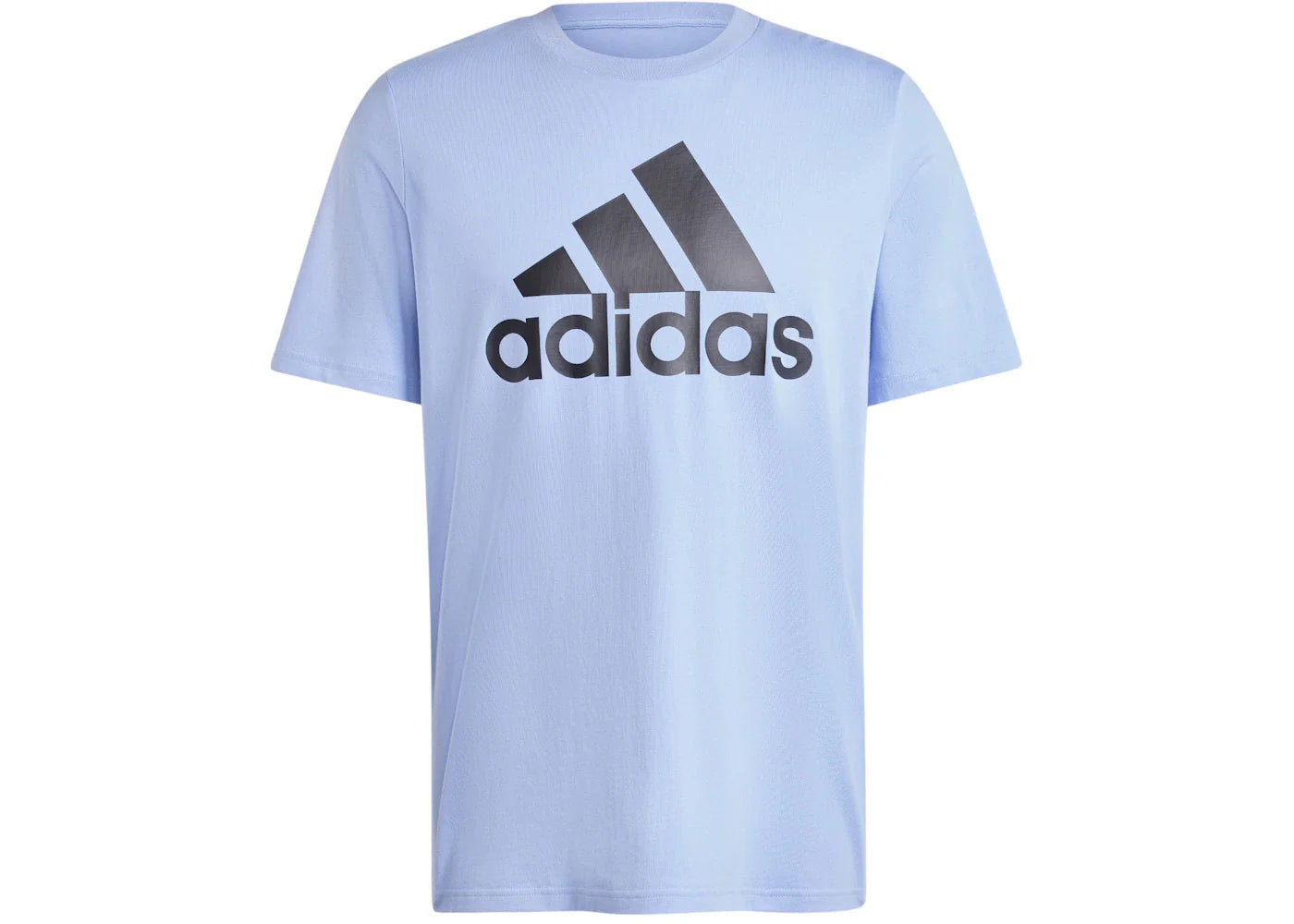 adidas Essentials Single Jersey Big Logo T-Shirt Blue Spark/Black