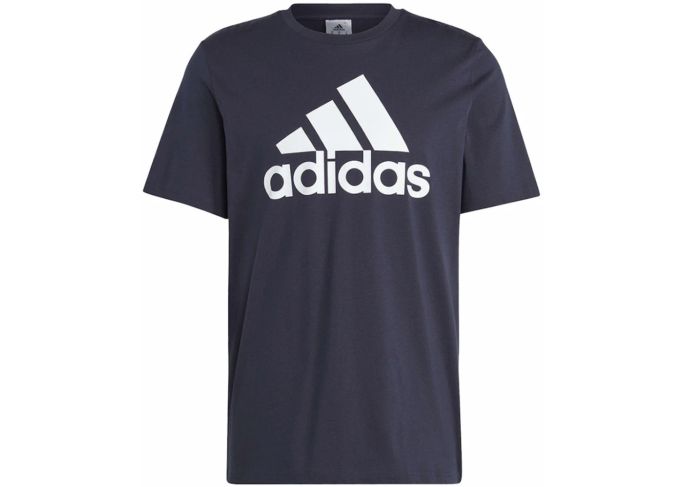 adidas Essentials Single Jersey Big Logo Tee Legend Ink/White