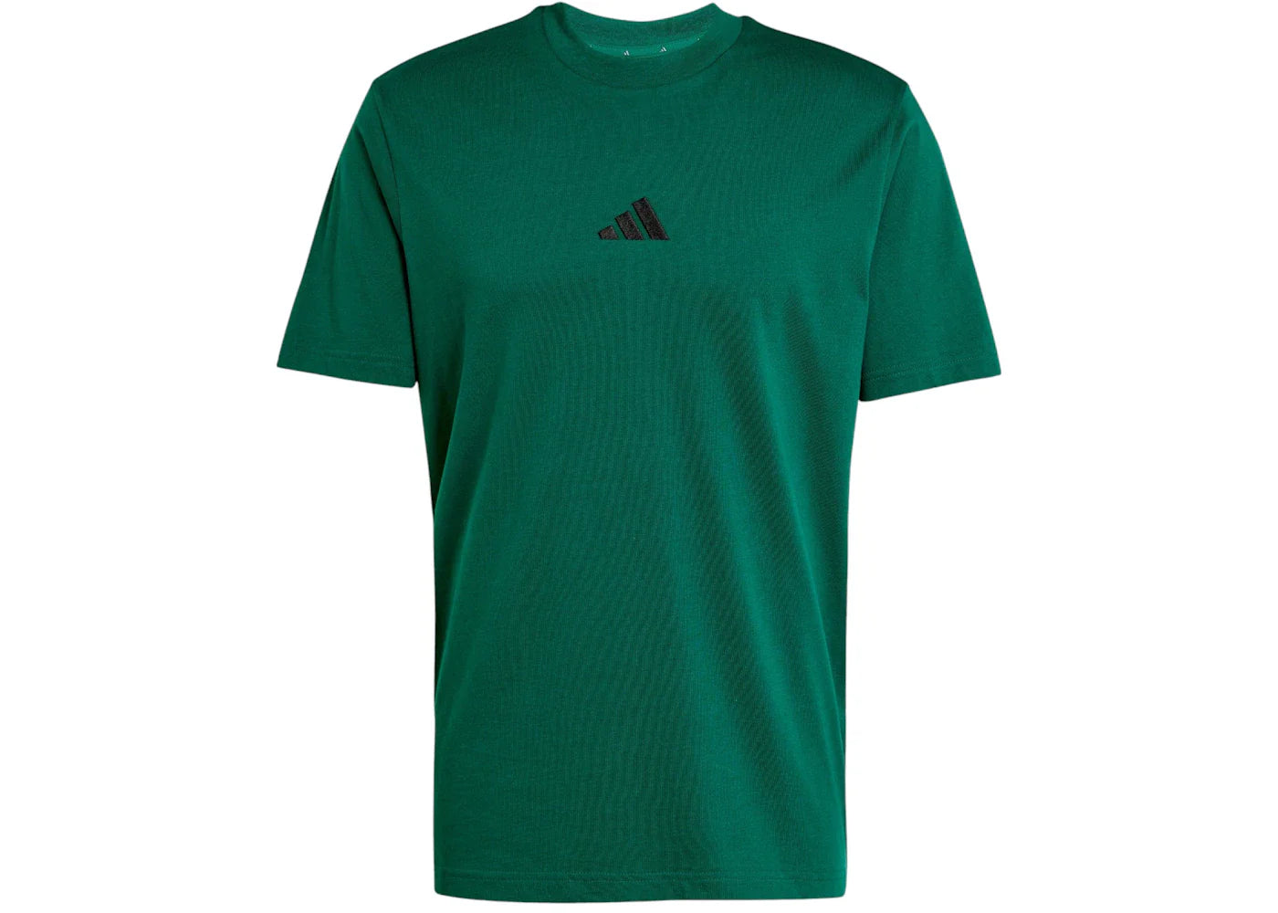 adidas Essentials Small Logo Single Jersey T-Shirt Collegiate Green/Black