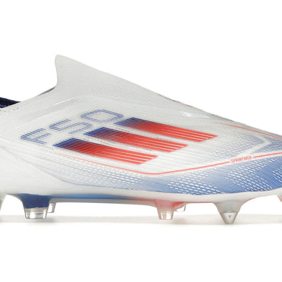 adidas F50 Elite Laceless SG Cloud White Solar Red Lucid Blue