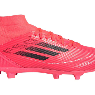 adidas F50 League Firm/Multi-Ground Turbo Aurora Black Platinum Metallic (Women's)