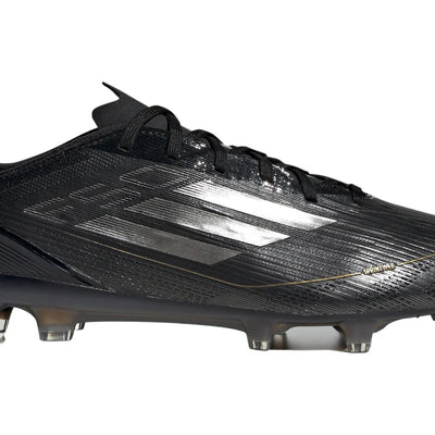 adidas F50 Pro FG Core Black Iron Metallic Gold Metallic