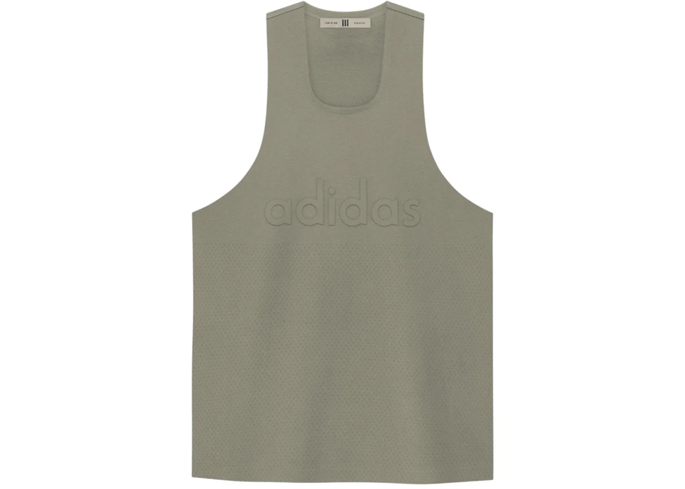 adidas Fear Of God x Athletics Crew Neck Tank Top Clay
