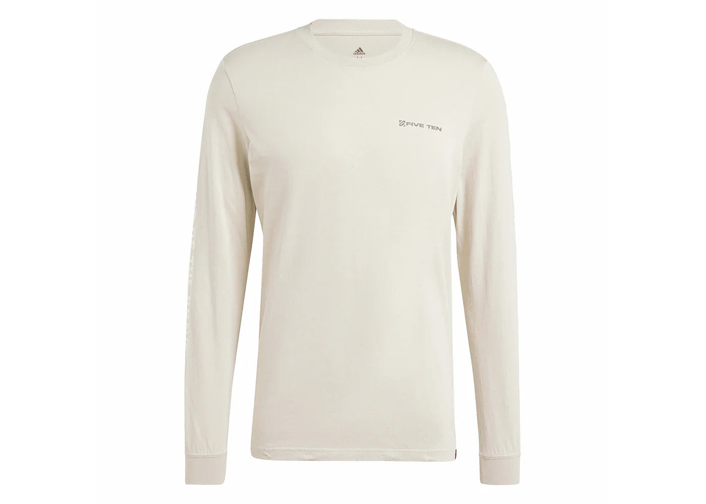 adidas Five Ten Graphic Long Sleeve Tee Putty Grey