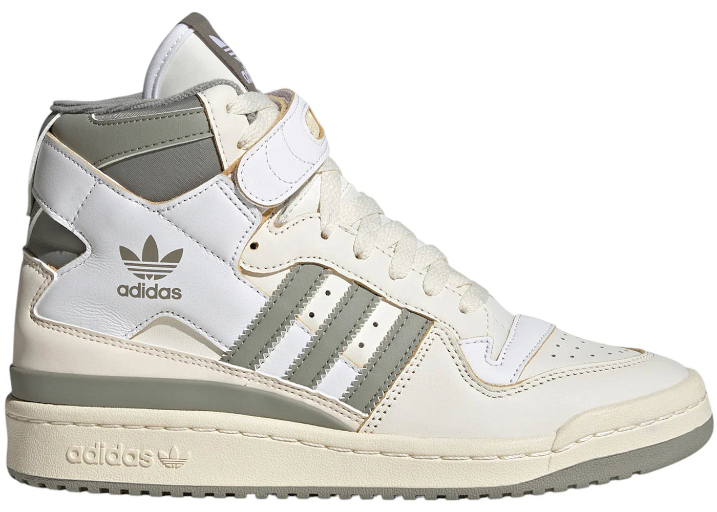 adidas Forum 84 Hi Off White Silver Pebble Cloud White (Women's)
