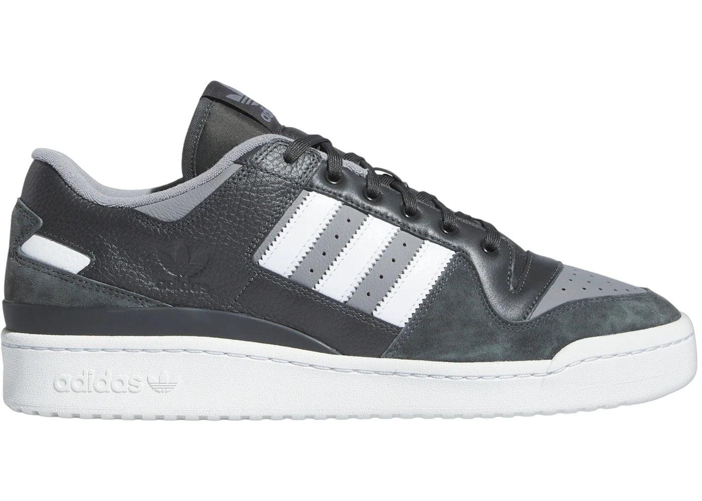 adidas Forum 84 Low ADV Carbon Crystal White Grey Three