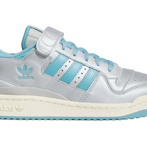 adidas Forum 84 Low Silver Metallic Preloved Blue Grey Two