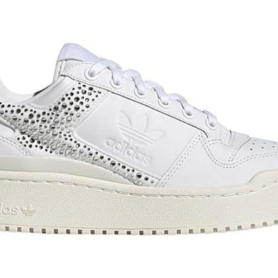 adidas Forum Bold Cloud White Sparkly Crystals (Women's)