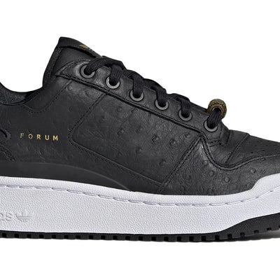 adidas Forum Bold Core Black Gold Metallic (Women's)