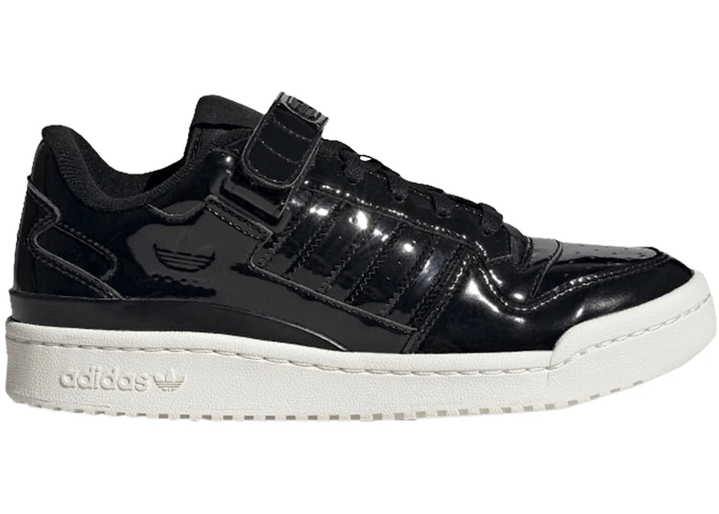 adidas Forum Low Black Patent (Women's)