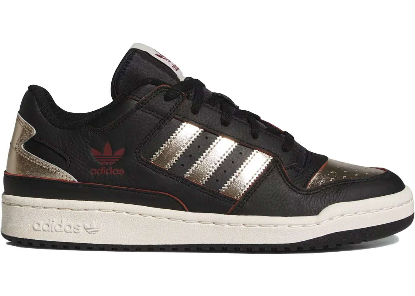 adidas Forum Low CL Black Cyber Metallic Off White