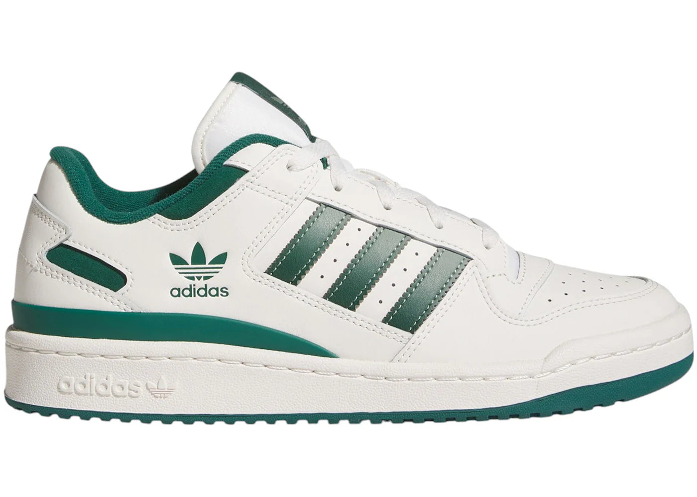 adidas Forum Low CL Cloud White Collegiate Green Silver Green