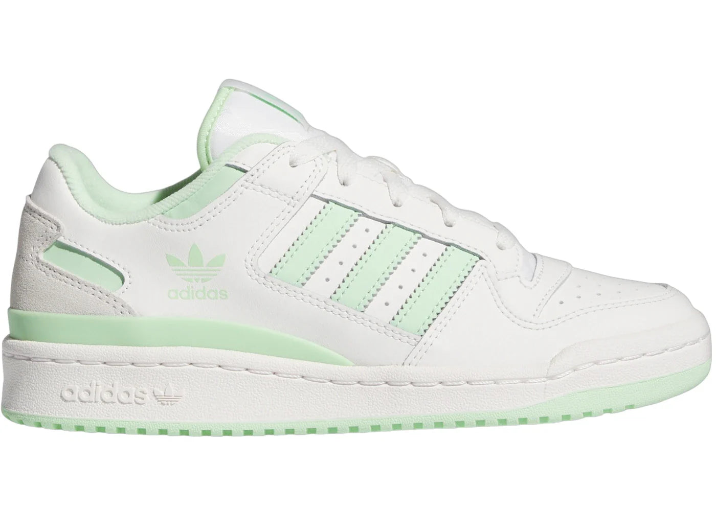 adidas Forum Low CL Cloud White Semi Green Spark (Women's)