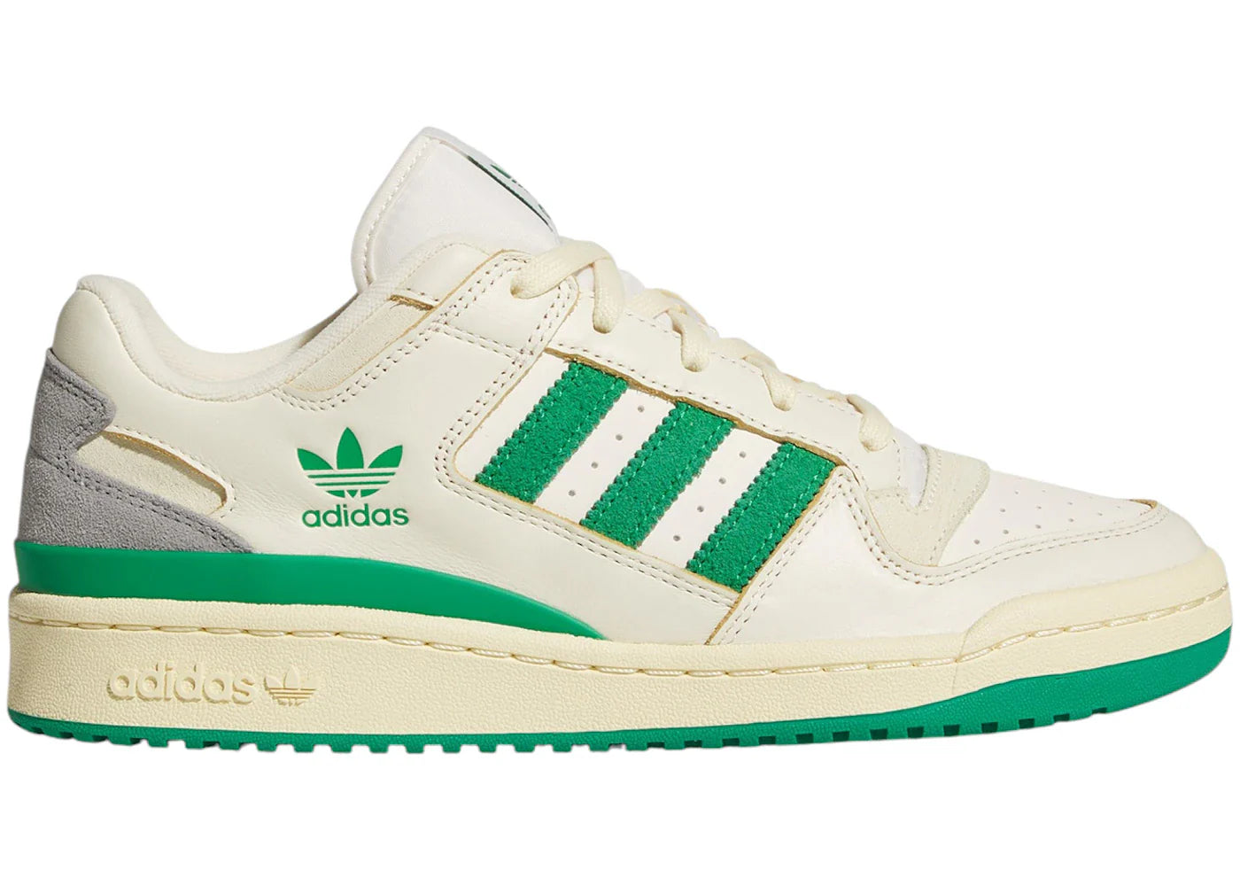 adidas Forum Low CL Cream White Green Warm Vanilla