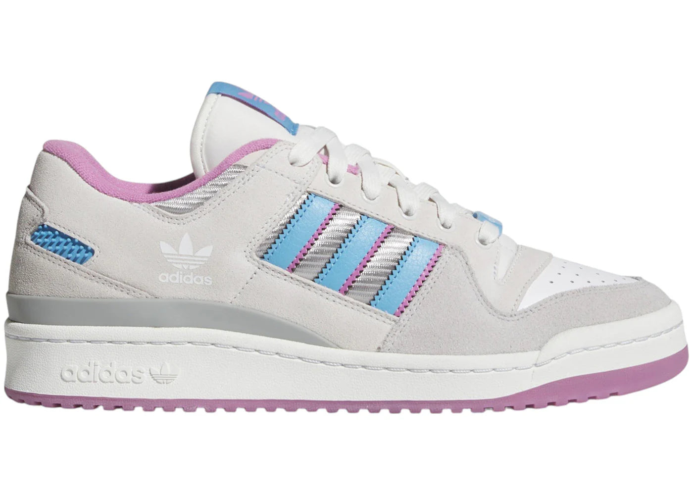 adidas Forum Low Grey Two Crystal White Cloud White