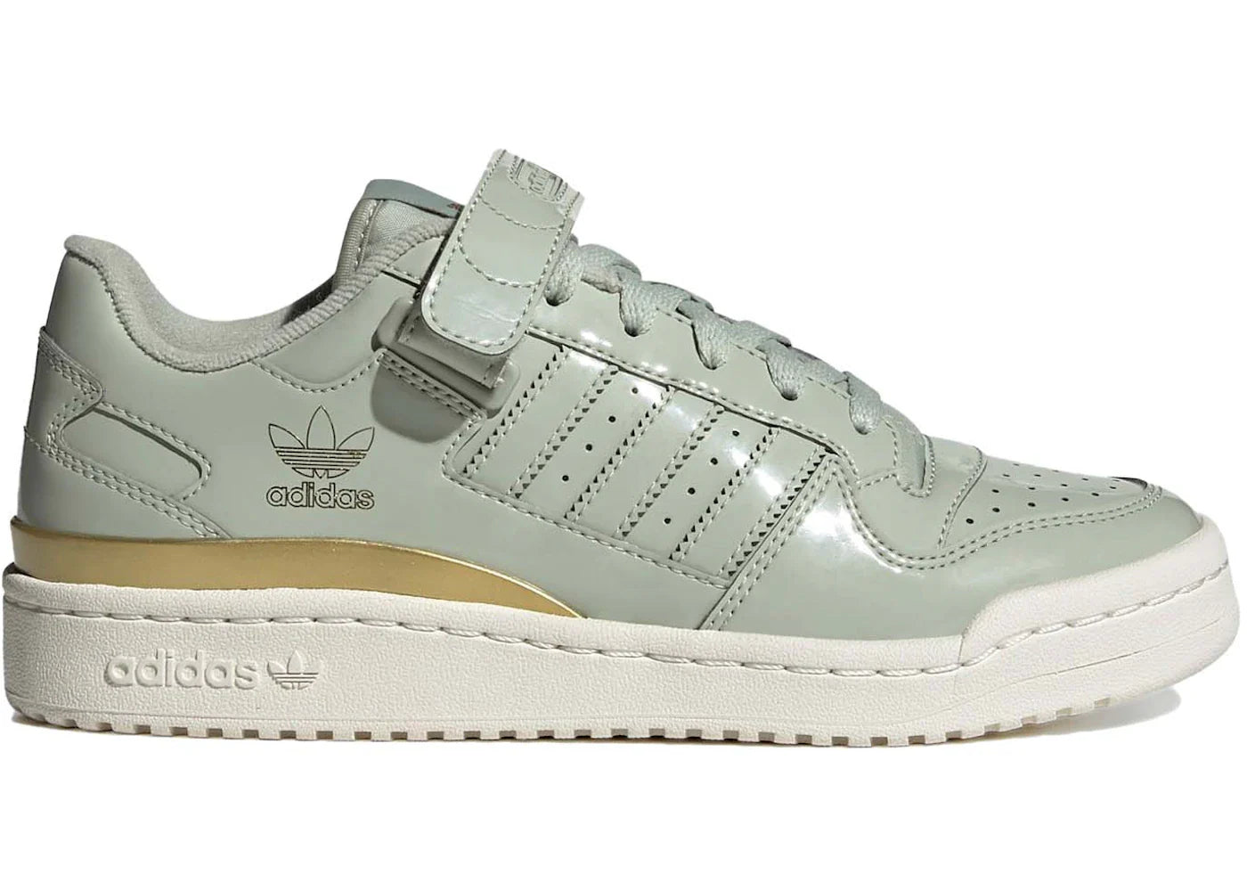 adidas Forum Low Halo Green Matte Gold (Women's)