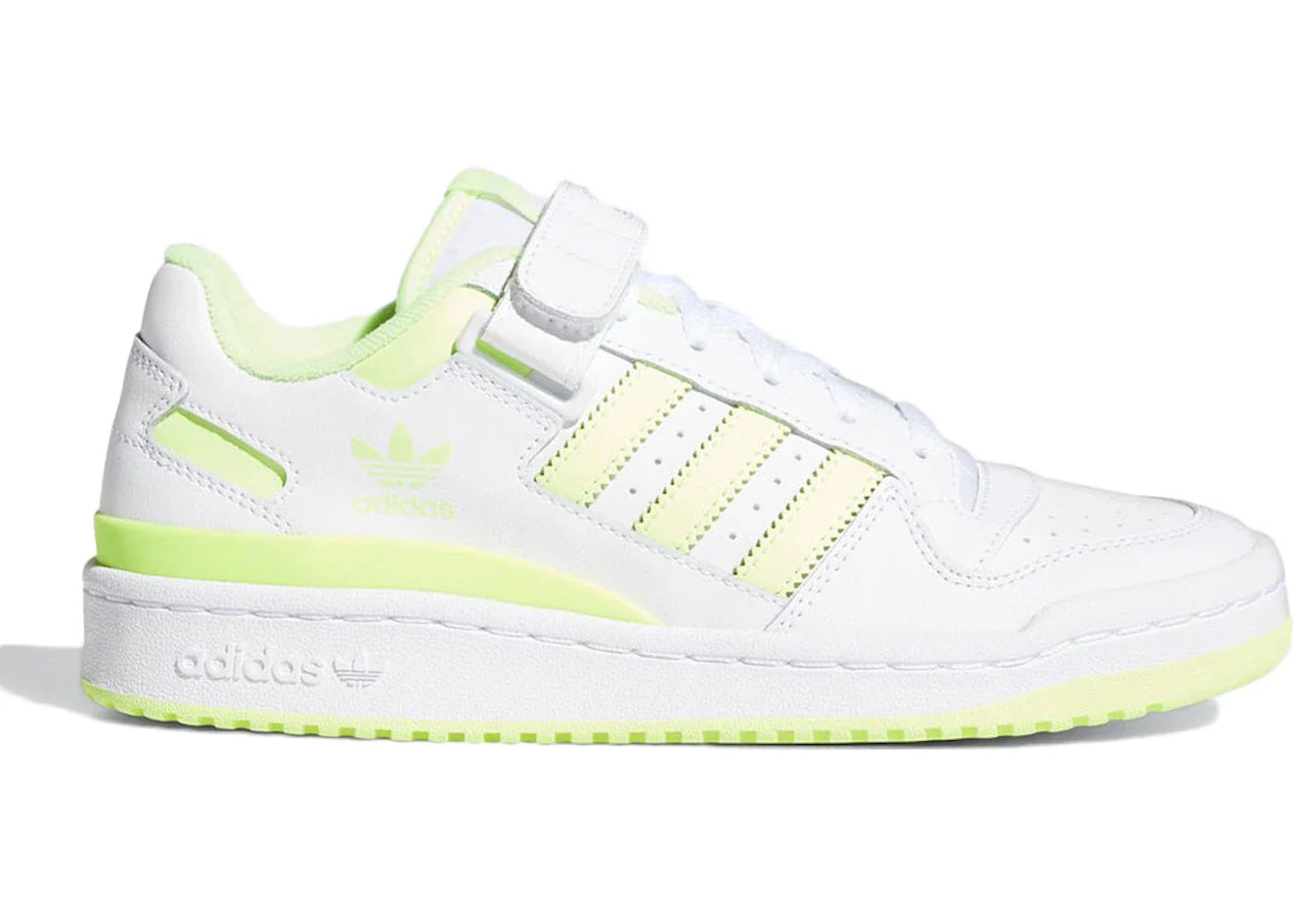 adidas Forum Low White Hi-Res Yellow (Women's)
