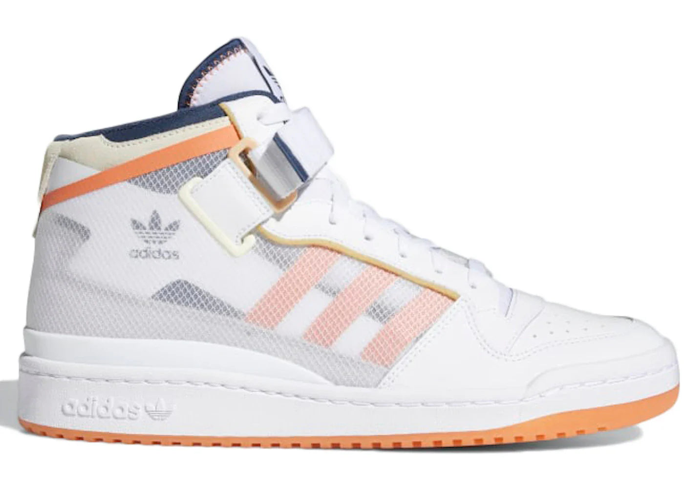 adidas Forum Mid TT White Acid Orange