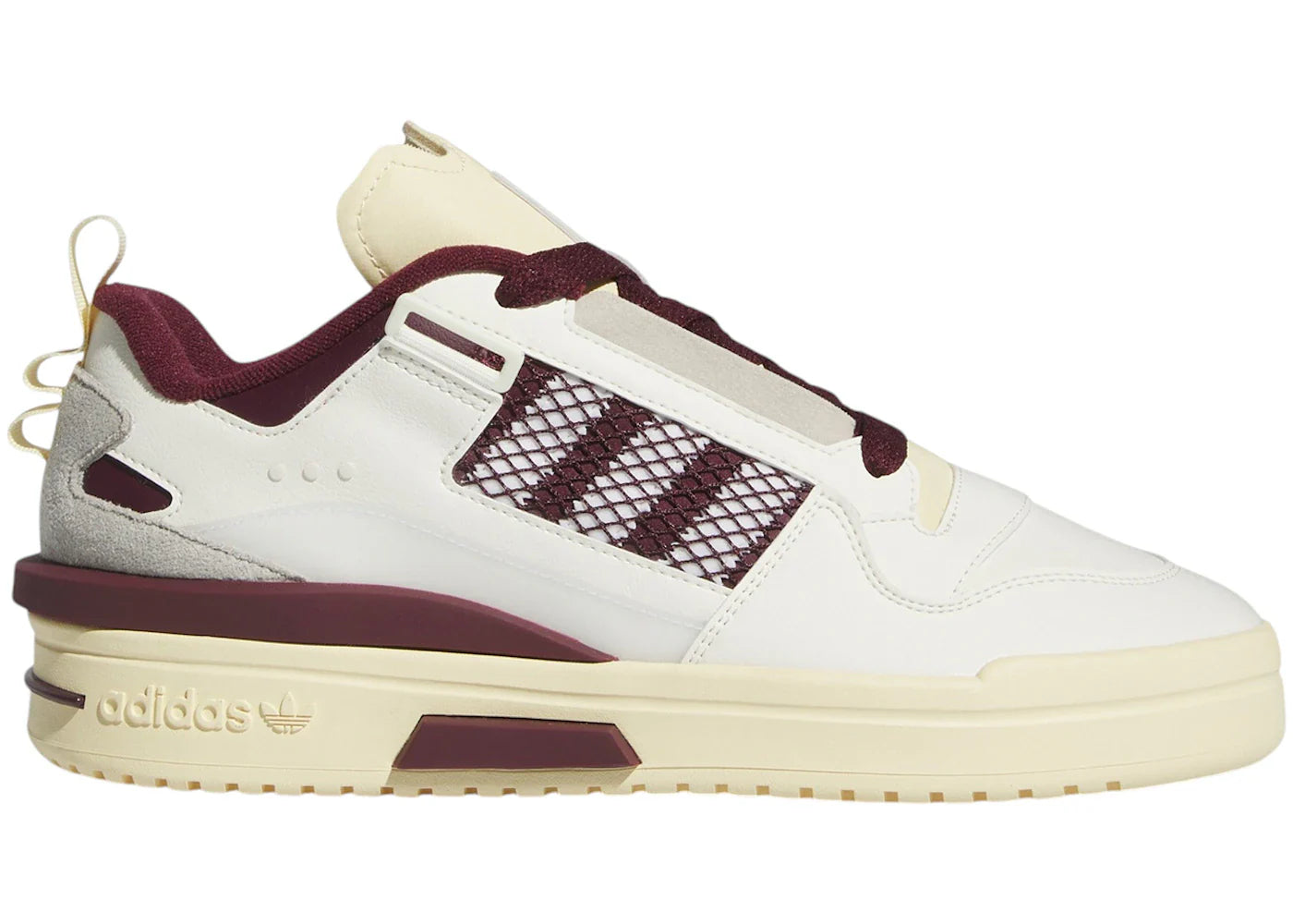 adidas Forum Mod Low Ivory Off White Maroon