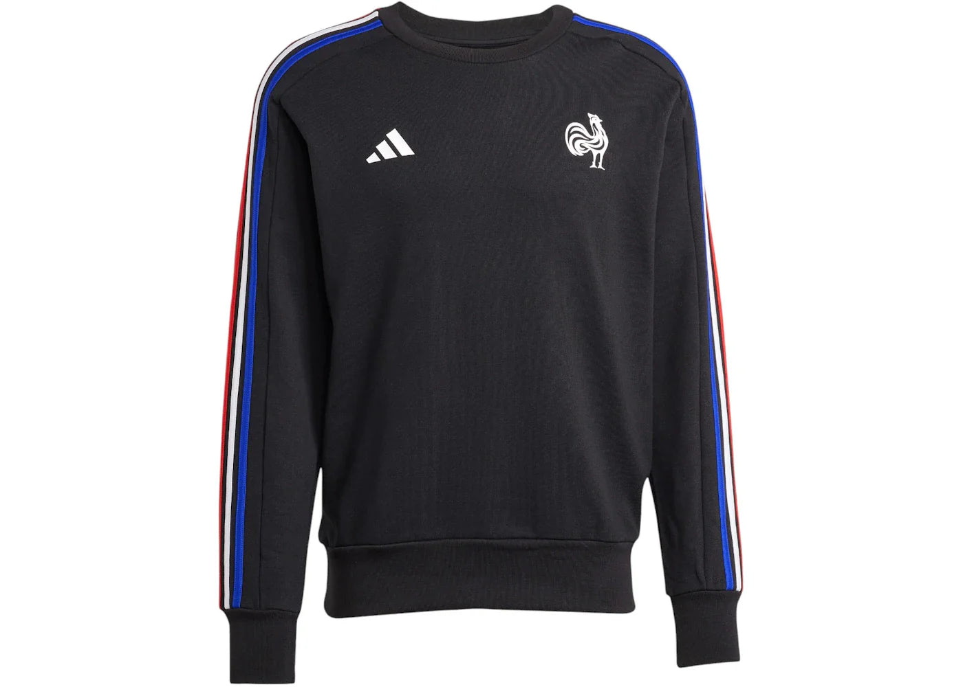 adidas France Essentials 3-Stripes Sweatshirt White