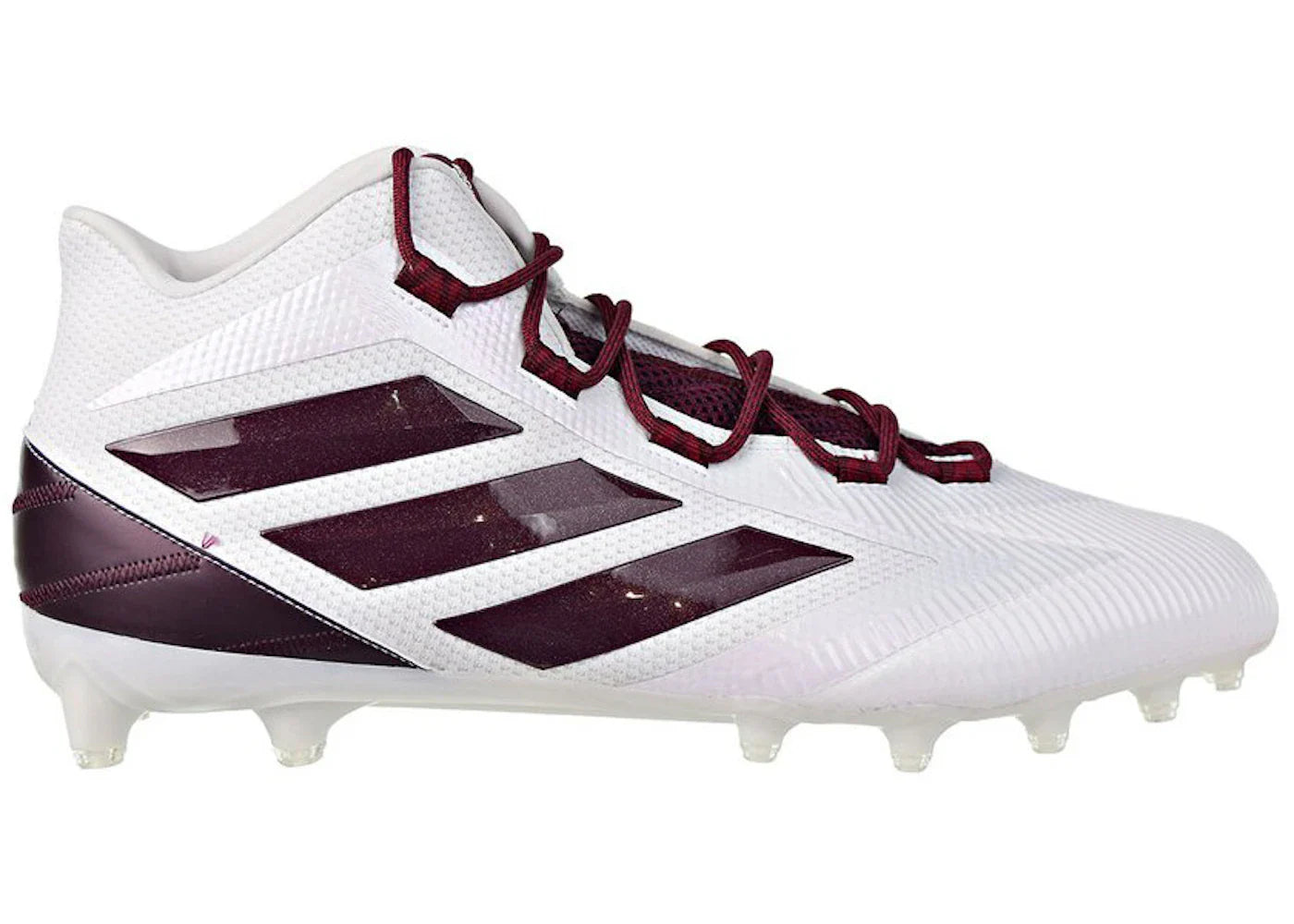 adidas Freak Carbon Mid White Maroon
