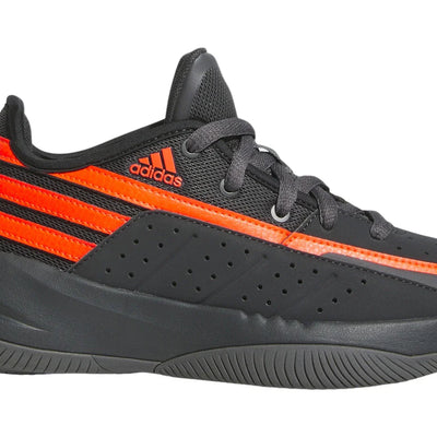 adidas Front Court Carbon Grey Solar Red (GS)