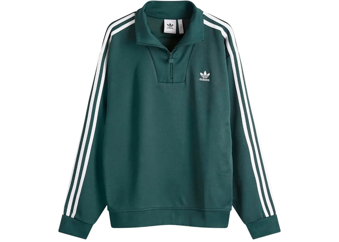 adidas Funnelneck Track Top Mineral Green