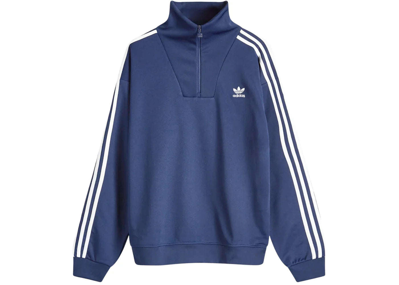 adidas Funnelneck Track Top Night Indigo
