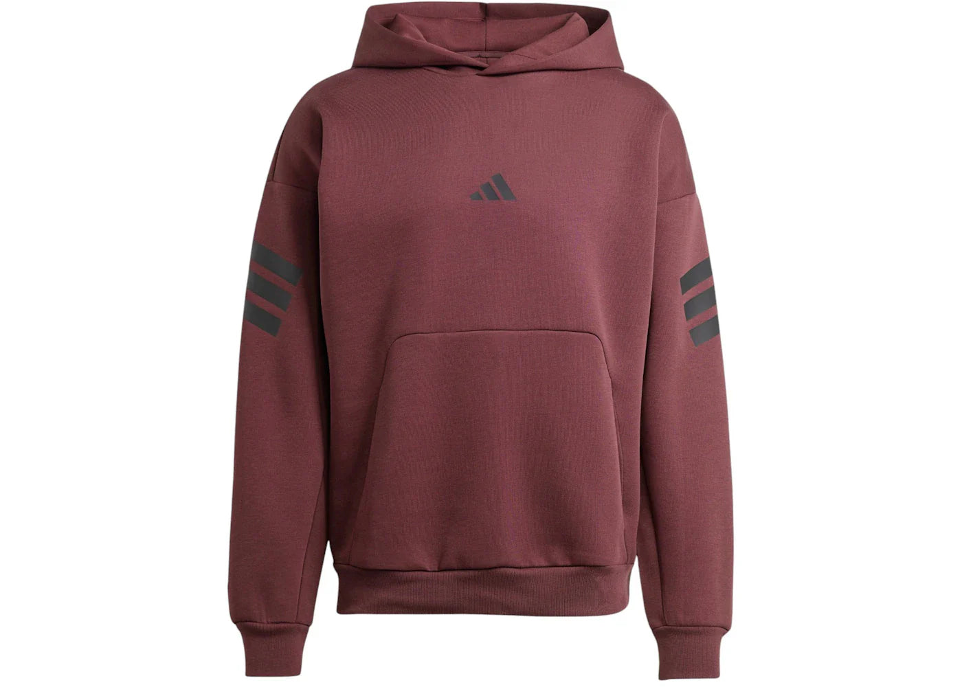adidas Future Icons 3-Stripes Hoodie Aurora Ruby/Brown