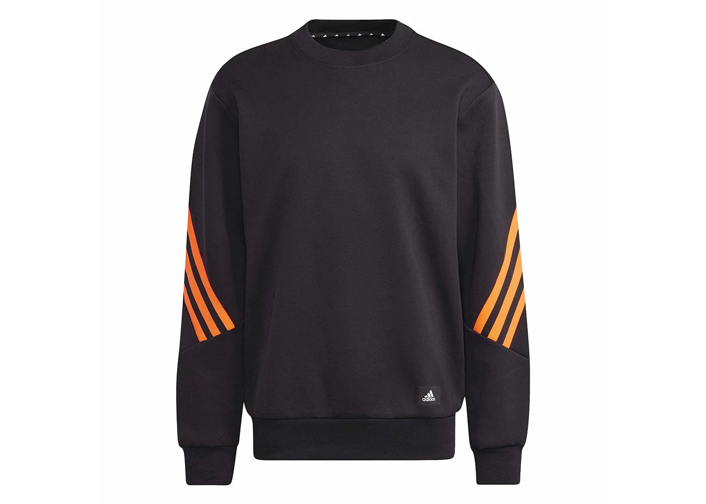 adidas Future Icons 3-Stripes Sweatshirt Black/Hi-Res Red